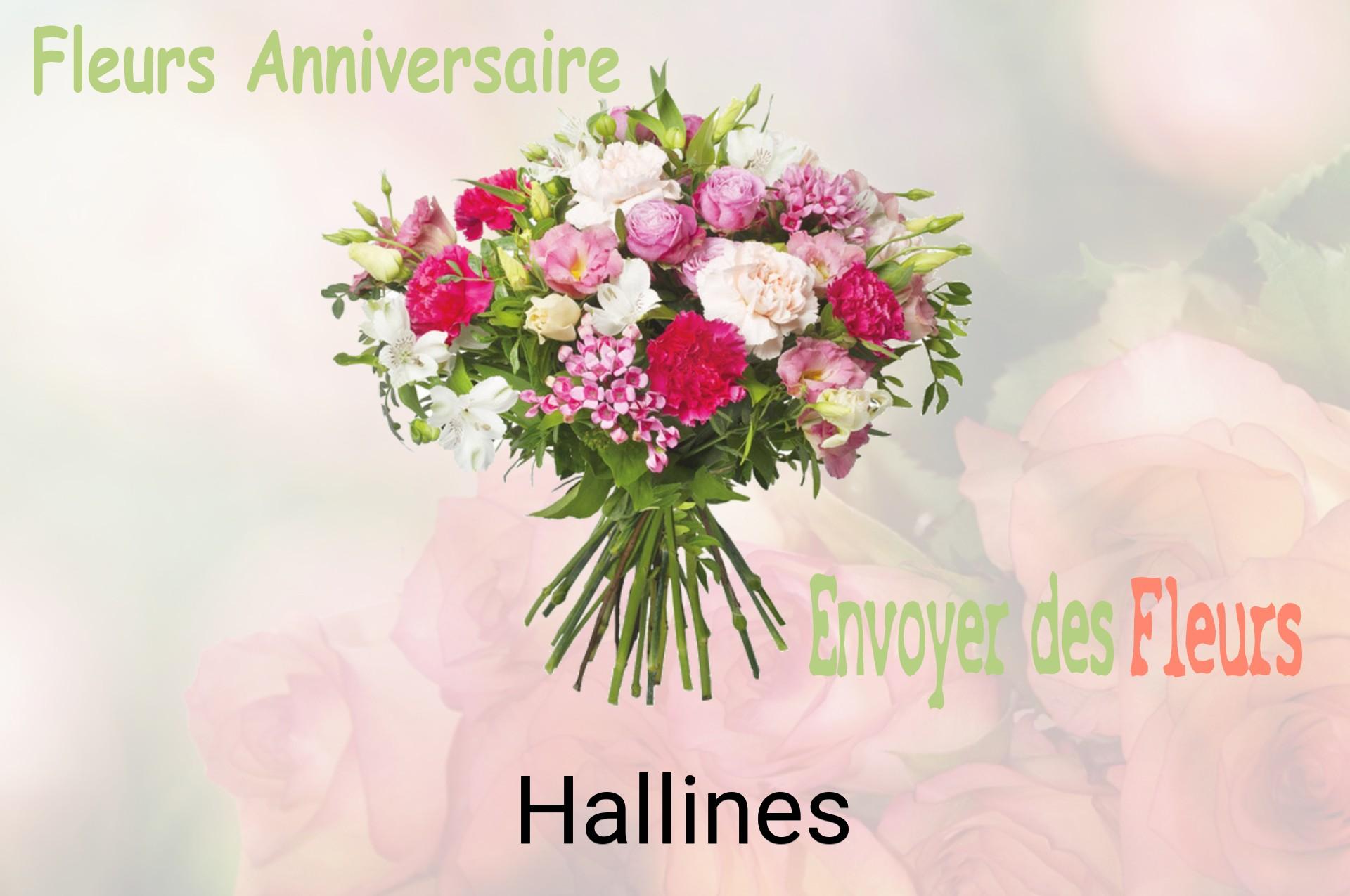 Bouquet de fleurs d’anniversaire livré à Hallines